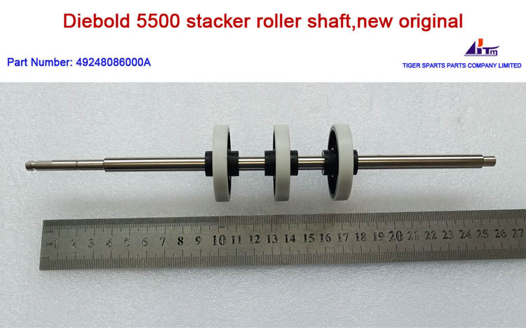 49248086000A Diebold 5500 Stacker Roller Shaft