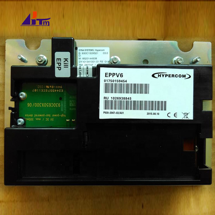 ATM Spare Parts Wincor Nixdorf Keyboard EPP V6 Russian 01750159454