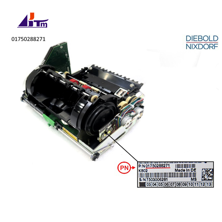 أجزاء أجهزة الصراف الآلي Diebold Nixdorf DN200 IOT In-Output Module Customer Tray 1750288271